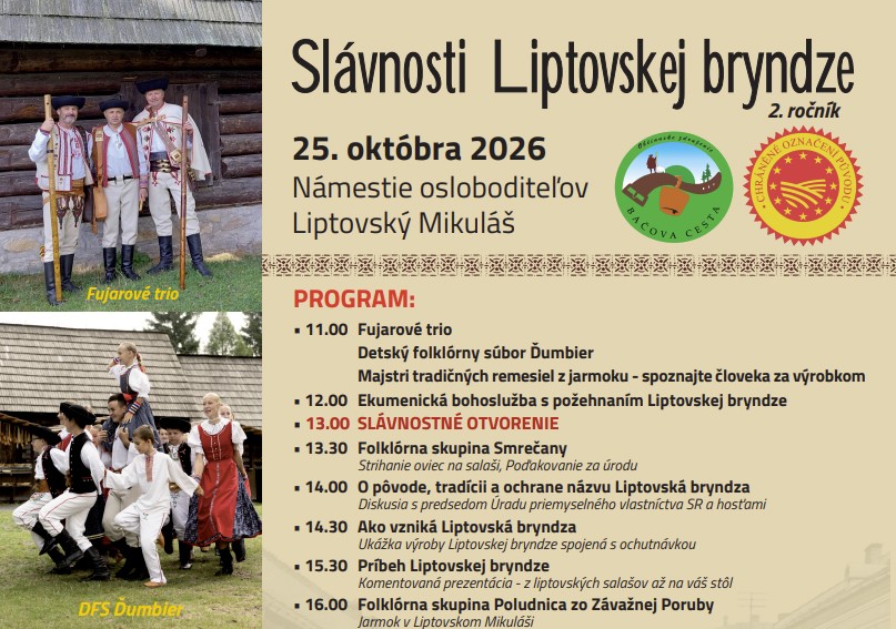 Slávnosti Liptovskej bryndze
